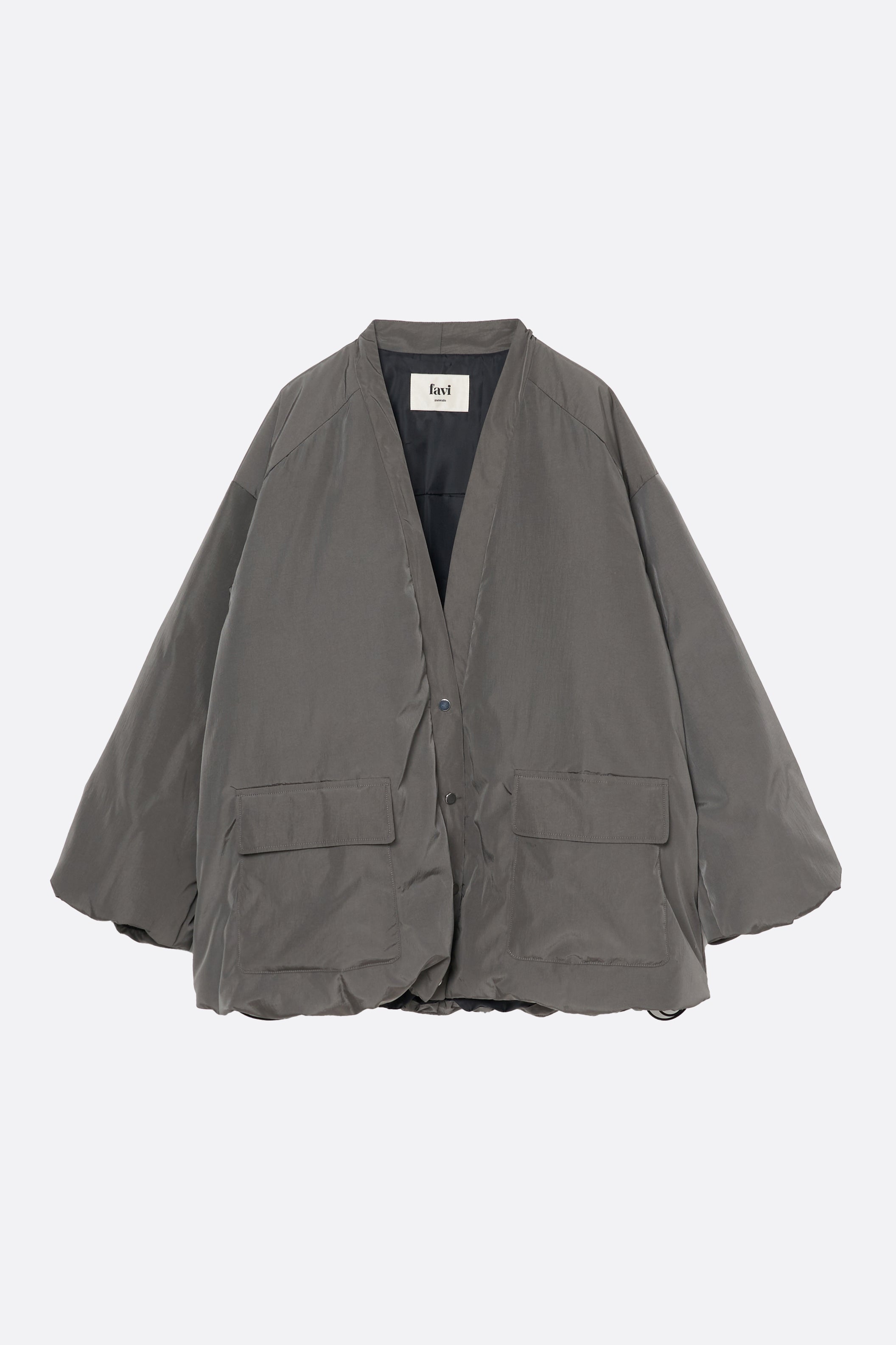 KAPOK DOWN : CARDIGAN JACKET