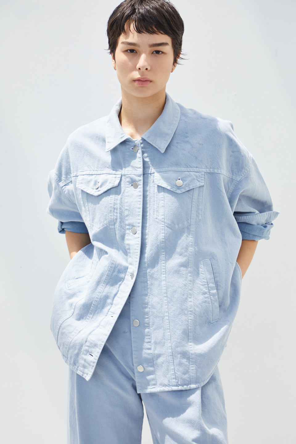 HINOKI DENIM JACKECKT -BLUE-