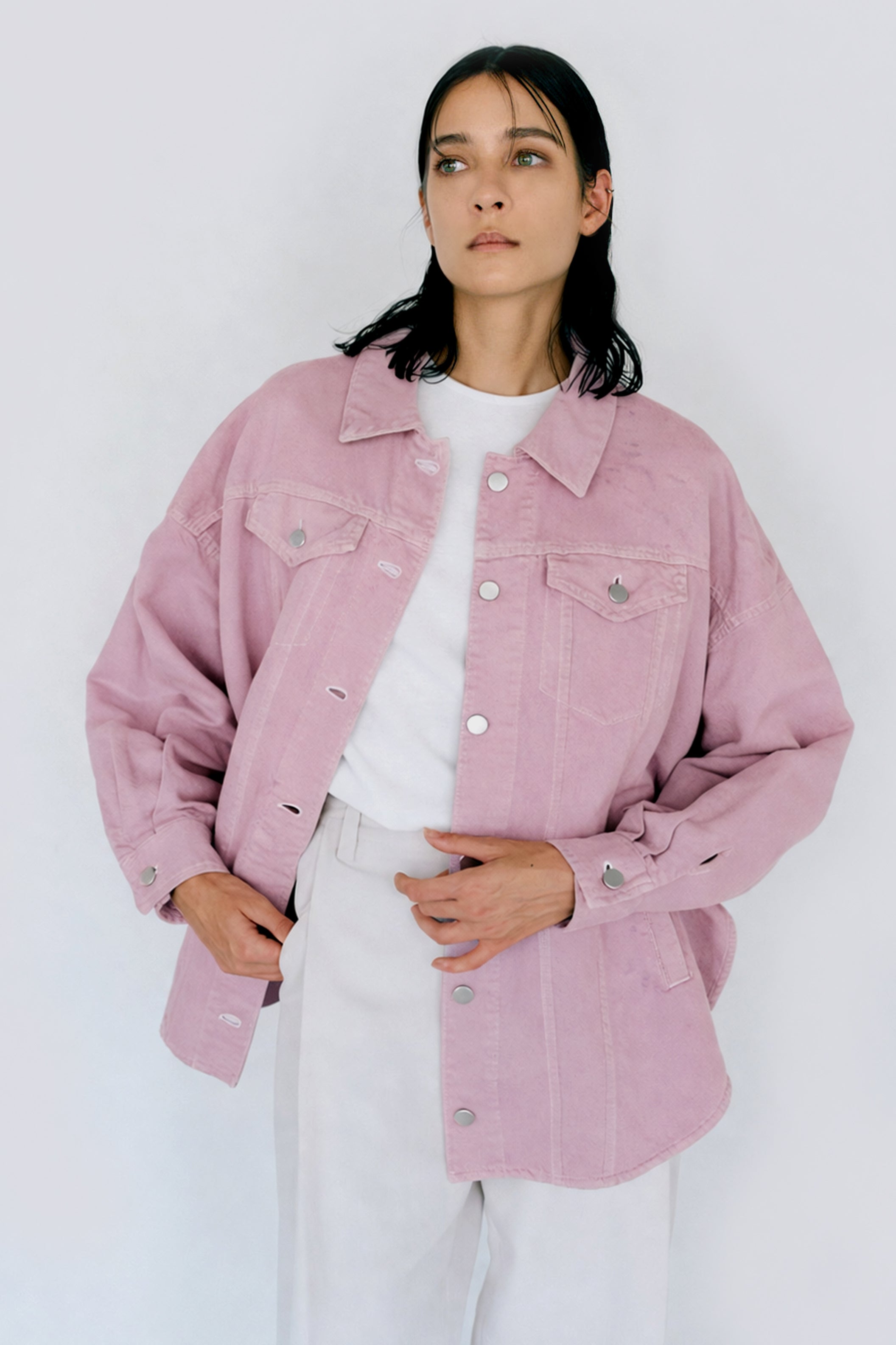 IENA - ❇︎【売り切り希望】今季　新品未使用タグ付き　カラーチノブルゾン ピンク36 HINOKI DENIM JACKECKT -SAKURA-
